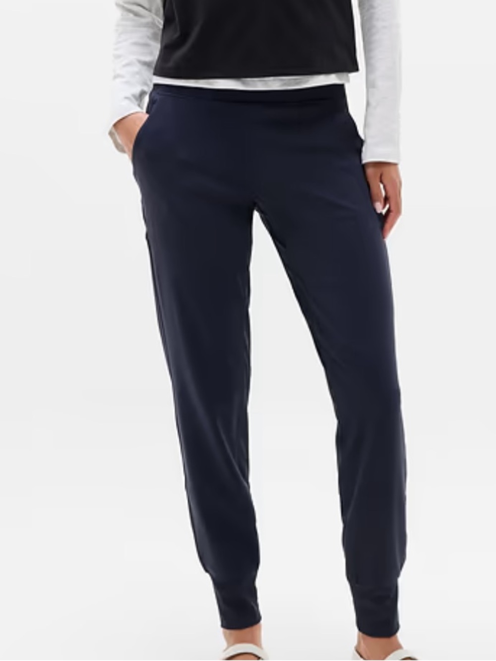 Athleta Navy Venice Track Joggers